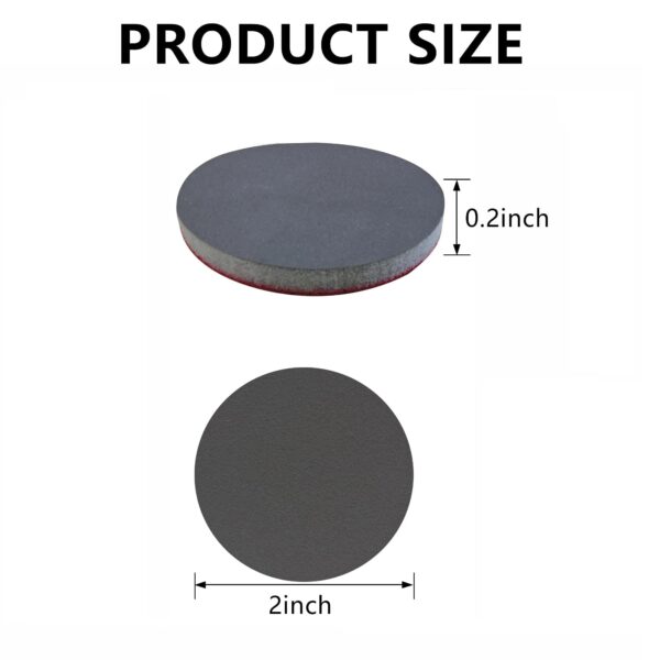 30Pcs Abralon Sanding Sponge Pad 2inch,Foam Hand Sander Block Wet Dry Sandpaper for Model Drywall Metal Wood Furniture Polishing