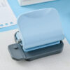 S6a67099d9a894845b1fd6692defb094c5.jpg 6-Hole Manual Loose-leaf Punching Machine Adjustable Round Hole Puncher Metal Office Porous Labor-saving Hole Punch Stationary