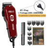 S6b7de9da7a0e4a11982eb84bbea809b3B.jpg WALUX Professional Men's Hair Clipper Classic Red 10W Powerful Corded Trimmer with Adjustable Taper Lever Hair Cutting Tool