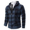 S6b83eff2a0c541349378cc4058871b75h.jpg Autumn Winter Men's Cardigan Fashion Plus Velvet Padded Knit Jumpers Male Sweater Hooded Plaid Korean Luxury Brand Coat