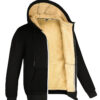 S6bf3ec1dbad544339979076bd635572dM.jpg Winter Lambswool Coats Thicken Warm Jackets Long Sleeve Zipper Hoodies Casual Sports Fleece Black Coat Hooded Men Women Jacket