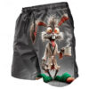 S6c9e0d191e5f4a8d90568f79505fe984l.jpg 3D Print Tiger Sheep Chicken Rabbit Short Pants For Men Animal Pattern Beach Shorts Summer Hawaiian Board Shorts Kid Swim Trunks