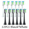 12 PCS for SOOCAS X3/X3U/X5 Brush Heads Replaceable Soft DuPont Sonic Electric Toothbrush Clean Brush Vacuum Bristle Nozzles