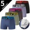 S6f71c8de05d4419590fd03dadfc20d28F.jpg 4/5Pcs European and American Size MEN'S Printed Fashion Boyshort Comfortable MEN'S Waist plus Size Underwear Sexy Swimming Trunk