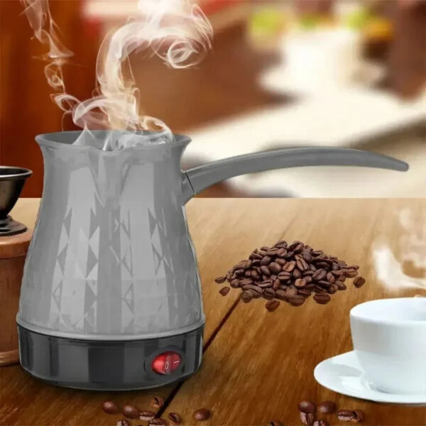 S6fa713e2eae9494fb32753bfb4e161438.jpg 500W 500ml Coffee Make Stainless Steel Separated Italian Mocha Pot Greek Turkish Electric Coffee Pot Portable Espresso Machine