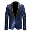 S70ca1ed703b14d108a7216d16c74edeb6.jpg Fashion Men Luxurious Sequin Plaid Suit Jacket Gold / Silver Singer Host Stage Party Loose Dress Blazer Coats