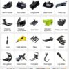 Wholesale Mini Excavators1.8 Ton Fast Delivery Multifunctional Mini Digger Machine Customize EPA Engine Small Excavator Digger