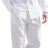 Mens Casual Linen Two Piece Sets 2024 Europe Style Vintage Basic Tops and Solid Pants Suit Male Beach Tracksuits Set