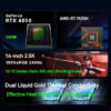 S71b5d40092bd4008b838517eef2d163bB.jpg FIREBAT T6A-X 16 Inch AMD R7-7435H RTX 4050 DDR5 240Hz 2.5K Wifi6 BT5.1 32GB 1TB Gaming Gamer Notebook Laptop