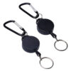 S7219ff196bba4d5c8b27bc8445f480bdH.jpg Black Retractable Pull Key Ring Chain Reel ID Lanyard Name Tag Card Badge Holder Reel Extendable Belt Key Ring Clip