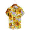 S7258b2e1f47d44008fec2b4c87656bd7K.jpg Men's Hawaiian Shirt, 3D Sunflower Print T-Shirt, Floral Single Row Button Lapel, Large 5XL, Casual Style, Beach To