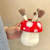 S7277ccfcadb445129f1eeb5accb1bfc5Z.jpg Cute Mushroom Ceramic Pen Container Series Suitable Makeup Brush Holder Office Supplies Desktop Creative Decoration