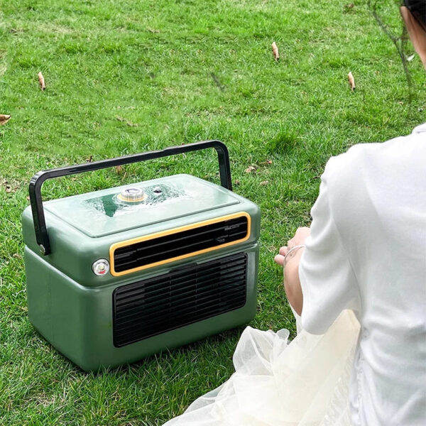 S729187fc6f624a4eaf26a599f3383874z.jpg Camping Tent Using DC12V/24V 110-240V Portable Mobile AC Air Cooler Vehicle Mounted RV Truck Tent Camping Cooler Air Conditioner