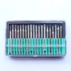30PCS 3.0mm Mini Drill Bits Diamond Burs Grinding Wheel Abrasive Shank Wood Stone Engraving for Dremel Power Tools Accessories