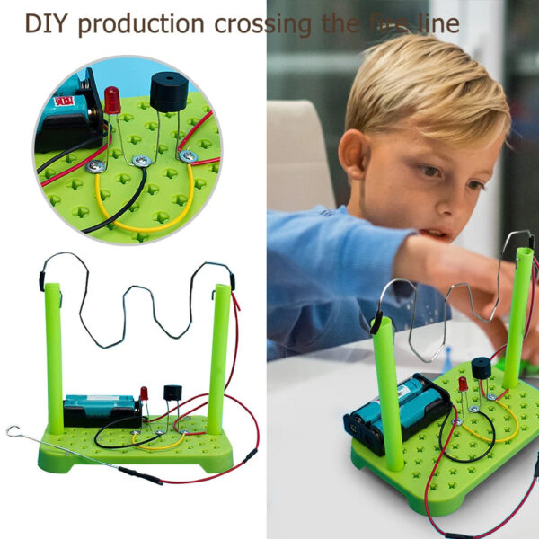 S73517189fb4445b3ab35822e9d83ecc01.jpg DIY Circuit Kit Physical Science Experiments Intelligence Develop Learning Toys