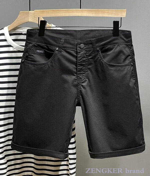 S7354e7bb54444925b05b7e167cea04745.jpg Summer plus size shorts men's loose oversized breeches middle pants thin section stretch men cotton casual shorts 42 44 46