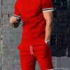 S73767aa762514672b377e57671fc979eT.jpg EUROPEAN AND AMERICAN MEN'S SUMMER MEN'S LOOSE SET SHORT SLEEVED SHORTS SPORTS CASUAL ROUND NECK TWO-PIECE SET MEN'S S-3XL