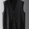 S7432c98982794ae197997a7e4108fcfdB.jpg Large knitted sweater, men's new cardigan vest, autumn and winter large loose fat sweater.