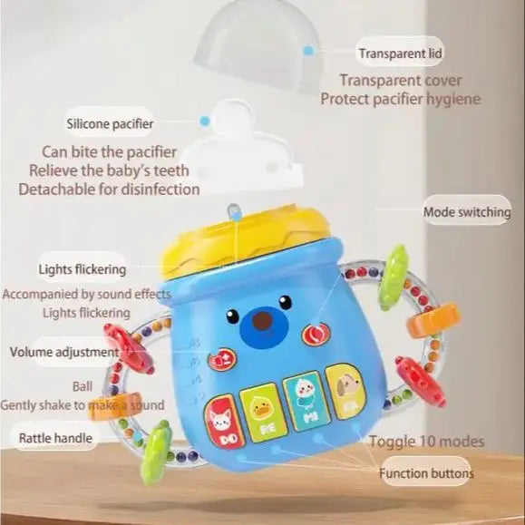 S7485a667c85e4ad9bb38c8cda28c4b06d.jpg 0-12M Baby Musical Feeding Bottle Pacifier Newborn Soft Teether Rattles Educational Toy Mobile Soothing Vocal Music Rattles Toys