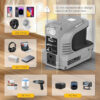 S753349334e1748f390cb0f07d78da51cG.jpg 180W Battery Adapter for Dewalt Inverter Converter For Dewalt DC20V To110V~120V Battery Powered Outlet with USB/Type-C US/EUPlug