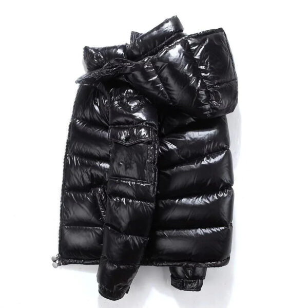 High Quality New Hooded Down Men Trend Solid Color Short Winter Hooded Jackets Coat Windproof Thickened Warm Long Sleeve Parkas