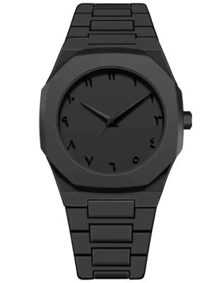 S76e927deb0004b6b9335dbab080b3043I.jpg New Fashionable Men's Watch Simple Black Male Quartz Watches Arabic digital Casual Drip Oil Strap