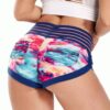 S774cb8860b4149d0a0b46e7288293232m.jpg Fashionable Printed Shorts, High Waisted and Hip Lifting Sports and Fitness Running Three Quarter Pants