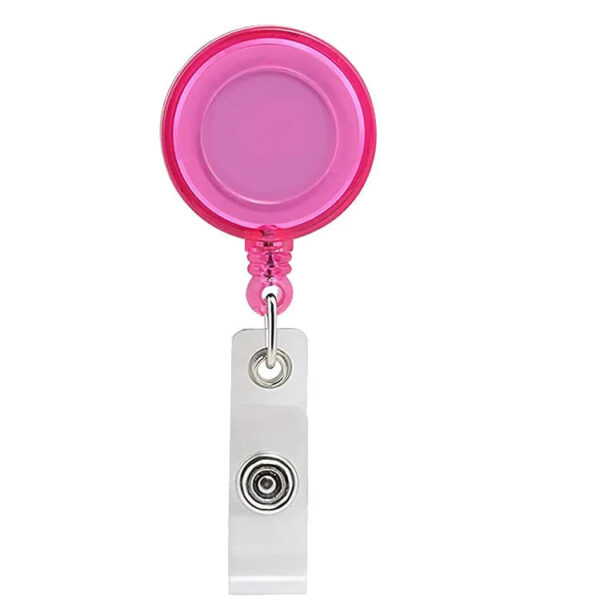 Acrylic Working Permit Case Finger Pull Push Style ID Tag Name Badge Holder Employee's Pass Work Card Holder Case
