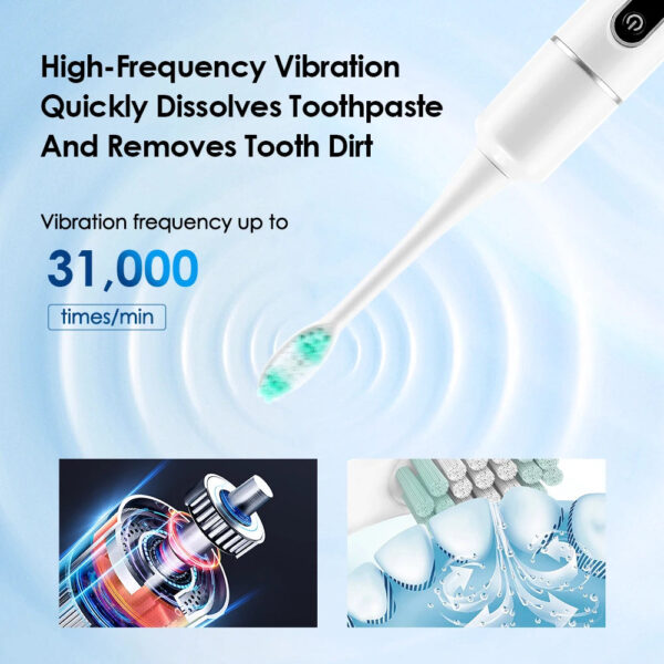 Electric Sonic Vibration Dental Scaler Teeth Whitening Plaque Calculus Coffee Smoke Stains Tartar Removal Toothbrush Tooth Clean