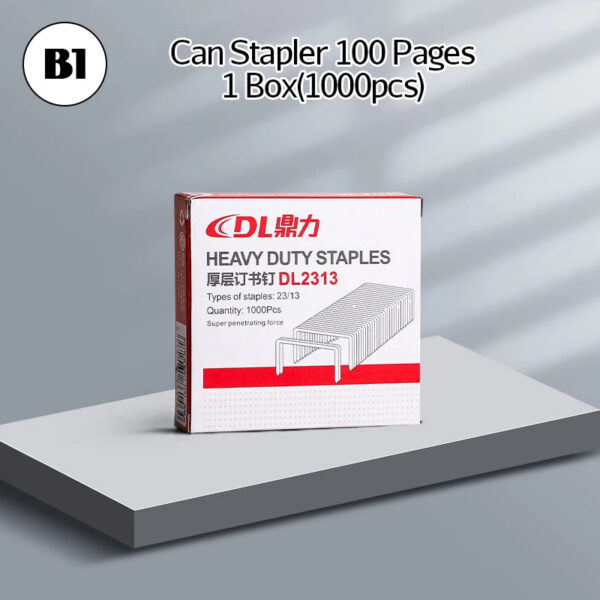 S78d6ba9b57004080a6882f566ce92bc2P.jpg Big Heavy Type Metal Stapler Bookbinding Stapling 100/200 Sheet Capacity Office Tools Fit Sturdy Portable Handhled Staples Home