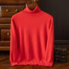 S78e4da09abac4265b76f3e85c26b18cfT.jpg Soft Cashmere Sweater Men's Clothes Turtleneck Pullover Autumn Spring Korean Popular Casual Knit Reviews Wool High-quality