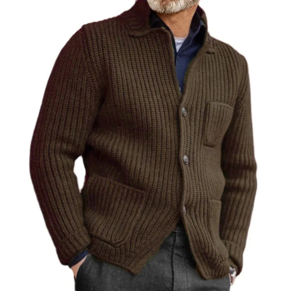 S790e2470a9d44606961184d2aeff19a4e.jpg Cardigan Men's Sweater Button-Down Vintage Knit Cardigan Sweater Coat Men Thick Warm Knitted Sweaters Outwear Coat Autumn Winter