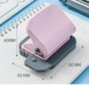 S79e2a484c1a2456dacd6615b5baea47d6.jpg 6-Hole Manual Loose-leaf Punching Machine Adjustable Round Hole Puncher Metal Office Porous Labor-saving Hole Punch Stationary