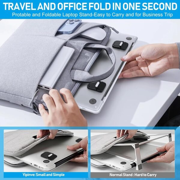 S79e3280ec38f4b6592c0f786bd2f93eeK.jpg Laptop Stand For Computer Holder Mini Portable Legs For Macbook Huawei Samsung Xiaomi Dell ASUS Lenovo HP