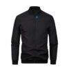 S7a009c13106d45cdab4ace11b725af86L.jpg 2024 Spring and Autumn New Baseball Collar Short Loose Solid Color Jacket Men's Business Casual Thin Coat Trend