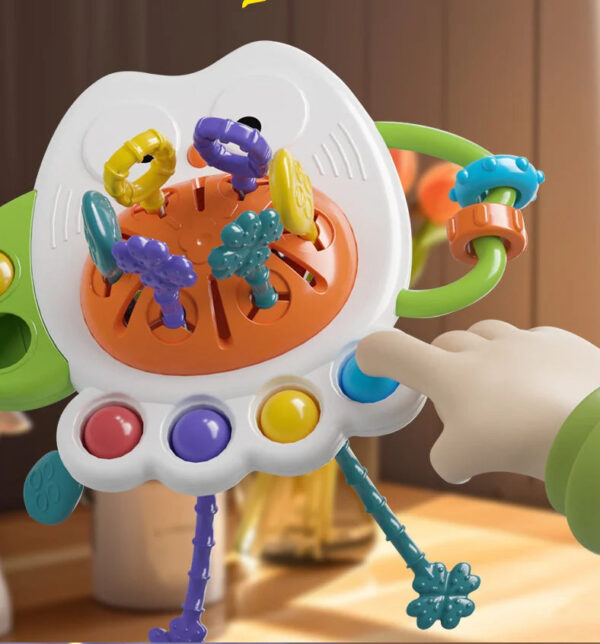 S7a8dc7919a5340fe9eed076fc5161fcaE.jpg Montessori Owl Pull String Sensory Development Baby Toy Early Learning Education Finger Grasp Training for 10 Months+