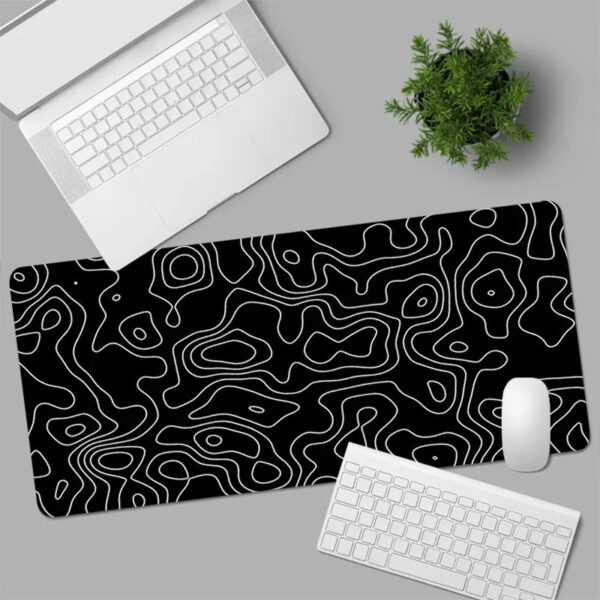 S7a90cf4e9ad54ae9bfbc8baa0538bfaaV.jpg Black and White Mouse Pad Large Computer Gaming Accessories MousePads Desk Mats Carpet Anti-slip Laptop Soft Mice Pad Mouse Mat