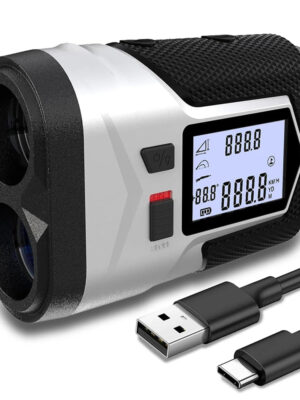 ARTBULL Golf Laser Rangefinder Hunting Rechargeable 1200m 650m Slope Adjusted Flag-Lock Vibration Laser Distance Meter