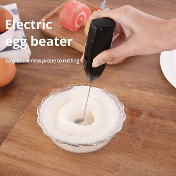 S7b308be31dbe48a6aa95021208f3c610H.jpg Electric Egg Beater Milk Frother For Coffee Household Kitchen Mini Stainless Steel Coffee Milk Tea Blender