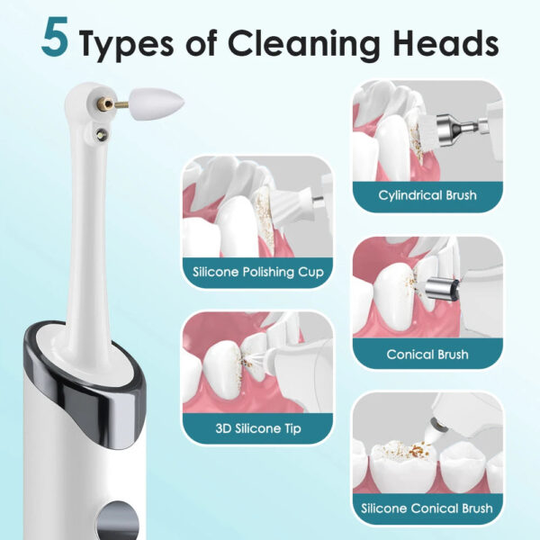 S7b9678fc9011427b8c5959c7f5641b8by.jpg Electric Ultrasonic Dental Scaler 5 Modes Tooth Cleaner Calculus Tartar Remover Teeth Stain Cleaner Oral Care Teeth Cleaning Too