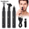 S7d17c7330c0849a3843d7472fd5e81e5j.jpg 3 in 1 Electric Nose Ear Hair Trimmer for Men LED Display Eyebrow Beard Hair Clipper Shaver USB Rechargeable Easy Cleansing