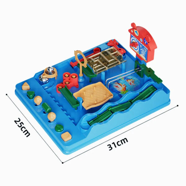 S7d273d9a526040ebb08e587683d7aa7bC.jpg Children Intellectual Desktop Game Educational Toys Water Park Ball Maze Screwball Scramble Toy Kid Developing Activity Park Toy