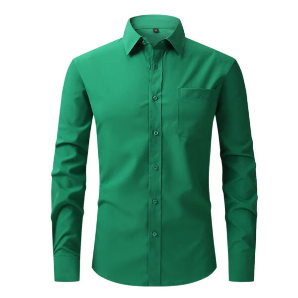 S7dfcfccf3ae543b3a8fe5fb236ea1988a.jpg American size men's shirt long sleeve spring/summer formal business casual wear high quality fashion solid color plus size