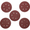 S7eb50fd94f274464b0a0839cf099869fi.jpg 5/10/20/30/50pcs 6 Inch 6 Holes Sanding Discs 40, 80, 120, 180, 240 Mesh Flocking Sandpaper Orbital Sander Hook and Sand Paper