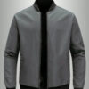 S7ed25821501e470d936d8418bd0dfd0az.jpg 2024 Spring and Autumn New Baseball Collar Short Loose Solid Color Jacket Men's Business Casual Thin Coat Trend