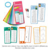 15Pcs/set Math Addition Subtraction Multiplication Division Erasable Reusable Number Learning Cards Children's Math Teaching Aid