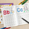 S8014f3ce4de747c784eee9408c5b0b5db.jpg Preschool Learning Activities Educational Workbook Alphabet Letter Tracing Color Books for Kids ABC Busy Book for Boys Girls