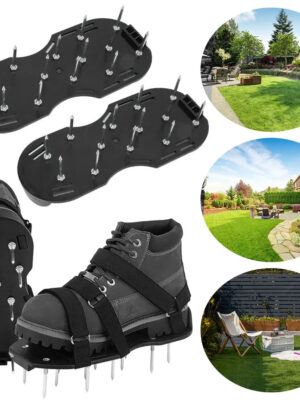 S804272e053244103b1becf31acdd3b74G.jpg Lawn Aerator Shoes Grass Spiked Shoes with Adjustable Strap Lawn Aerator Tool Anti-Slip for Yard Patio Garden