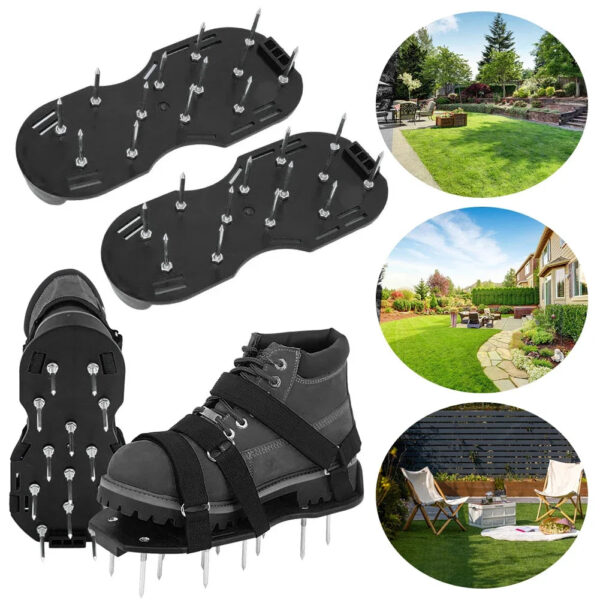 S804272e053244103b1becf31acdd3b74G.jpg Lawn Aerator Shoes Grass Spiked Shoes with Adjustable Strap Lawn Aerator Tool Anti-Slip for Yard Patio Garden
