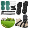 S80771c3c858544d28c11e8b206fc2133i.jpg Lawn Aerator Shoes Grass Spiked Shoes with Adjustable Strap Lawn Aerator Tool Anti-Slip for Yard Patio Garden